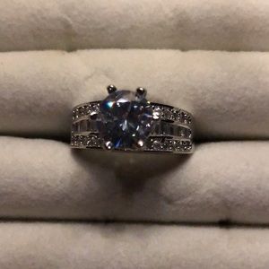 Eternity band ring (silver)
